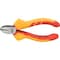 Holex Diagonal side cutter VDE insulated- overall length: 140mm 725351 140 - alternate 1